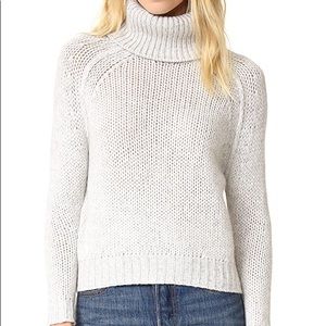 360 Cashmere Ani Cashmere & Wool Turtleneck